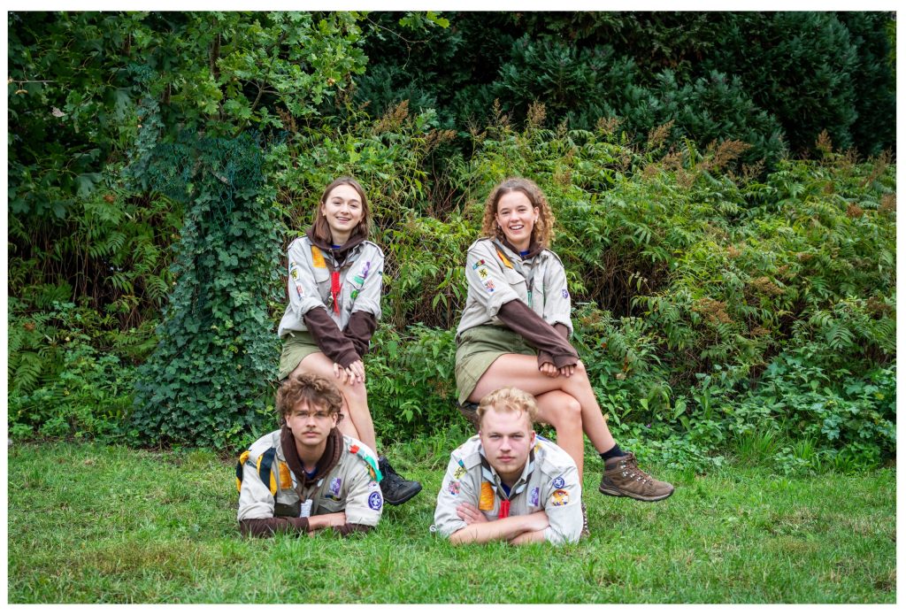 Groepsfoto Leiding Kapoenen